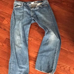 Men’s Polo vintage Button front jeans